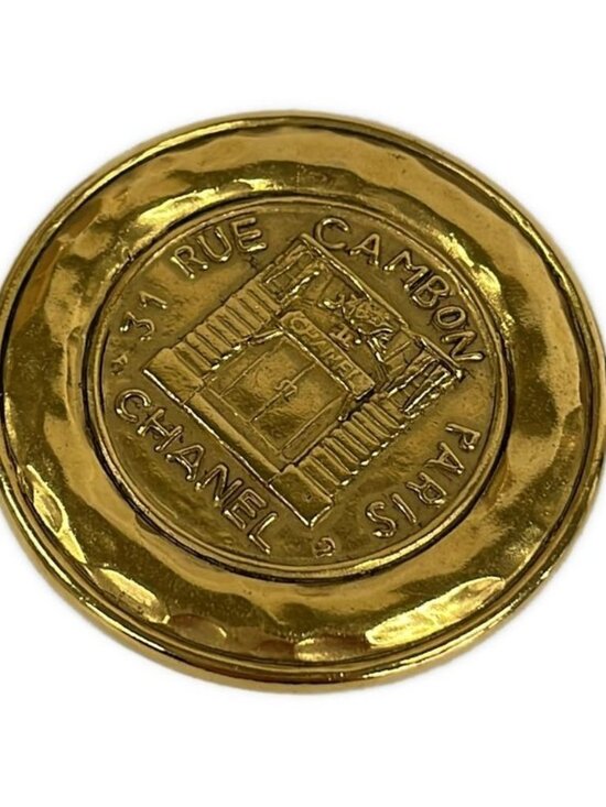 Chanel Jewelry - Chanel Brooch Gold 31 Rue Cambon